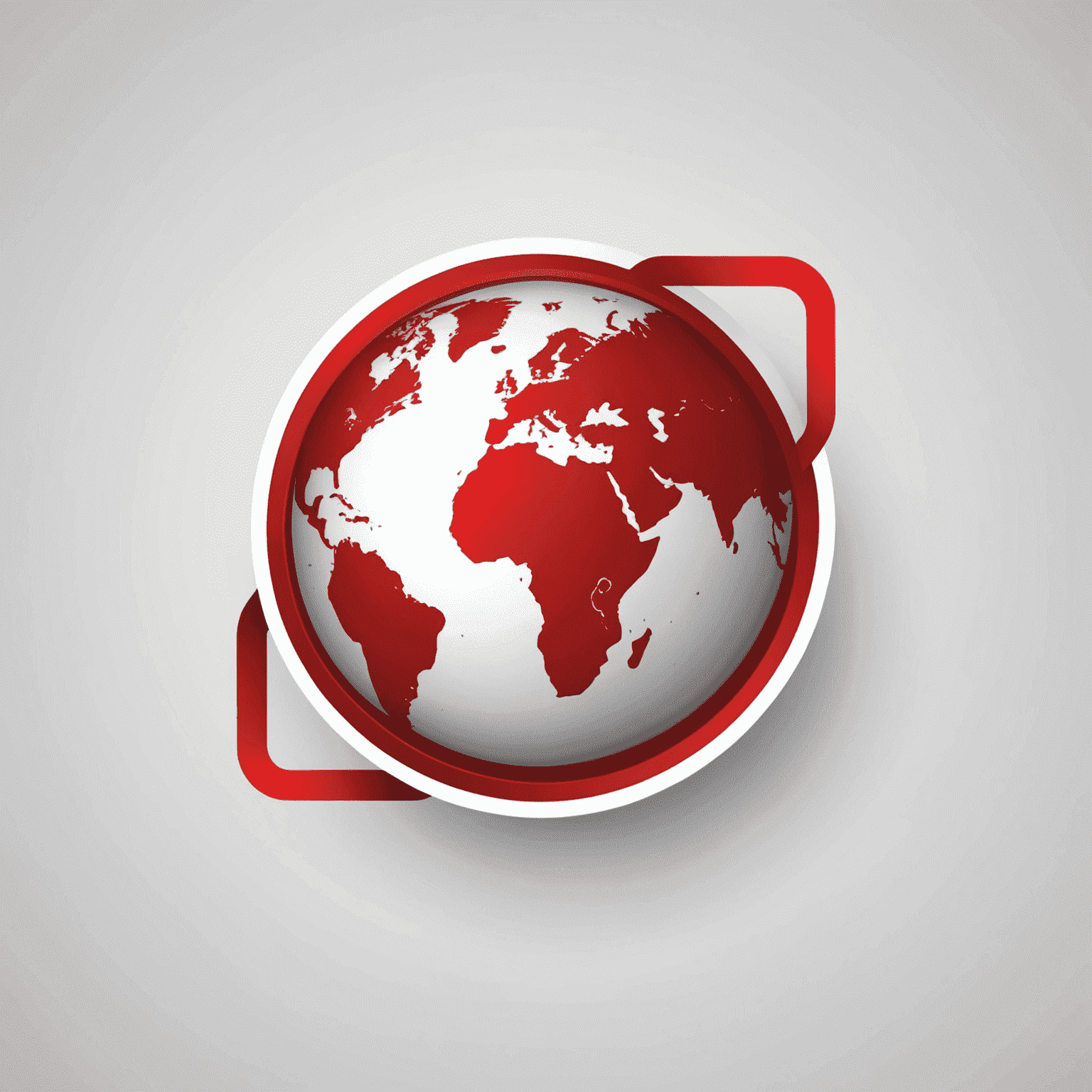 GlobalNetPulse logo in red and white colors