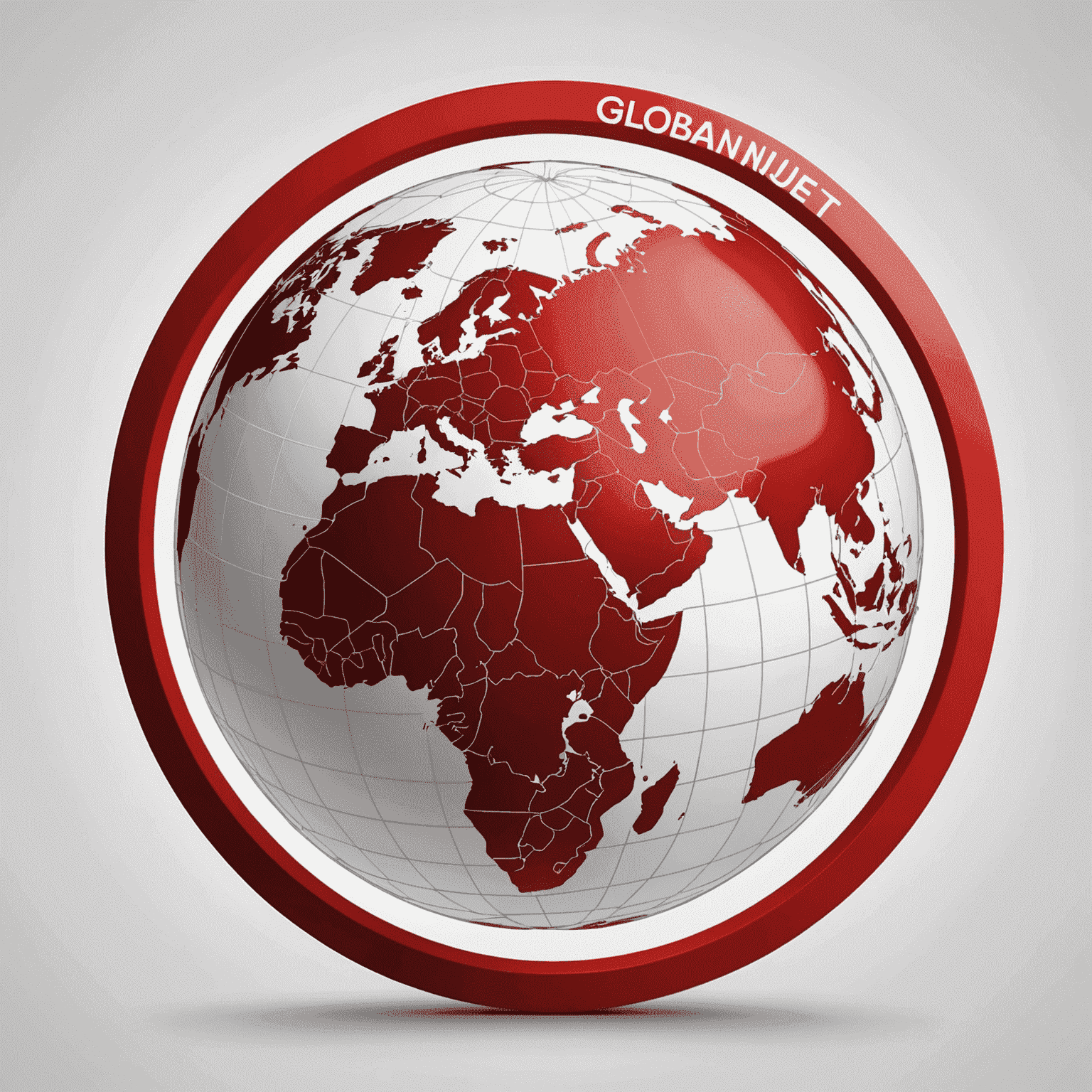 GlobalNetPulse logo in red and white colors