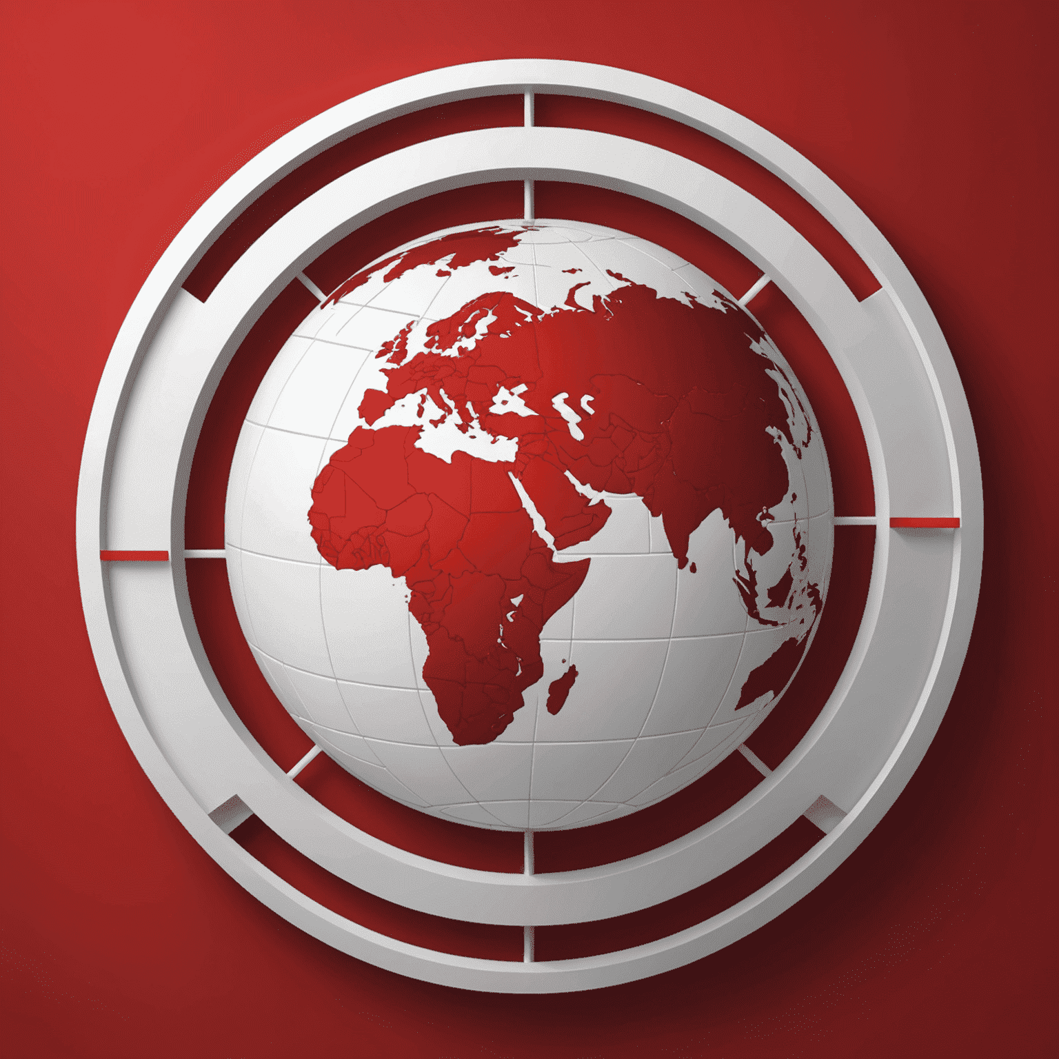 GlobalNetPulse logo in red and white colors