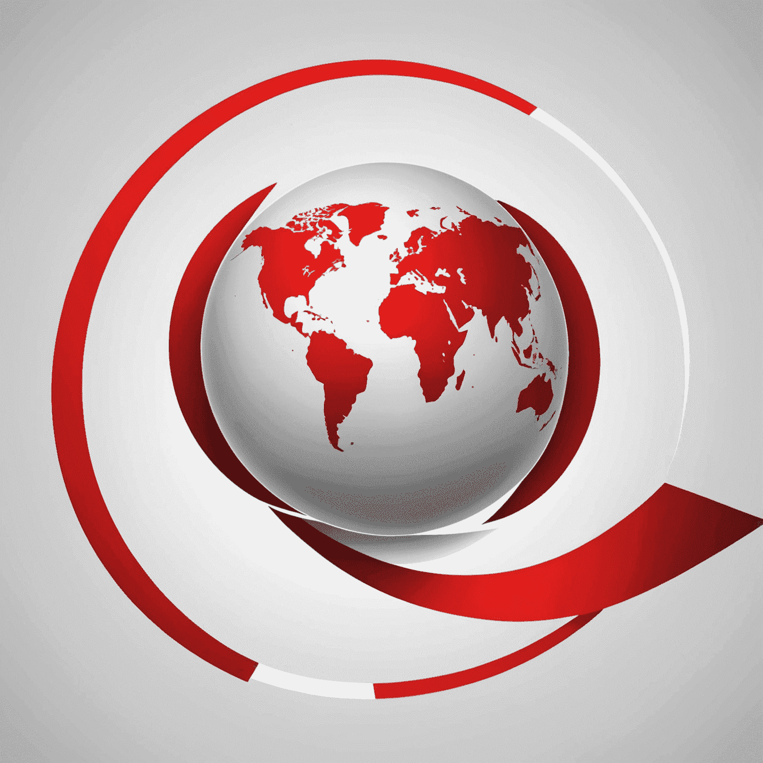 GlobalNetPulse logo in red and white colors