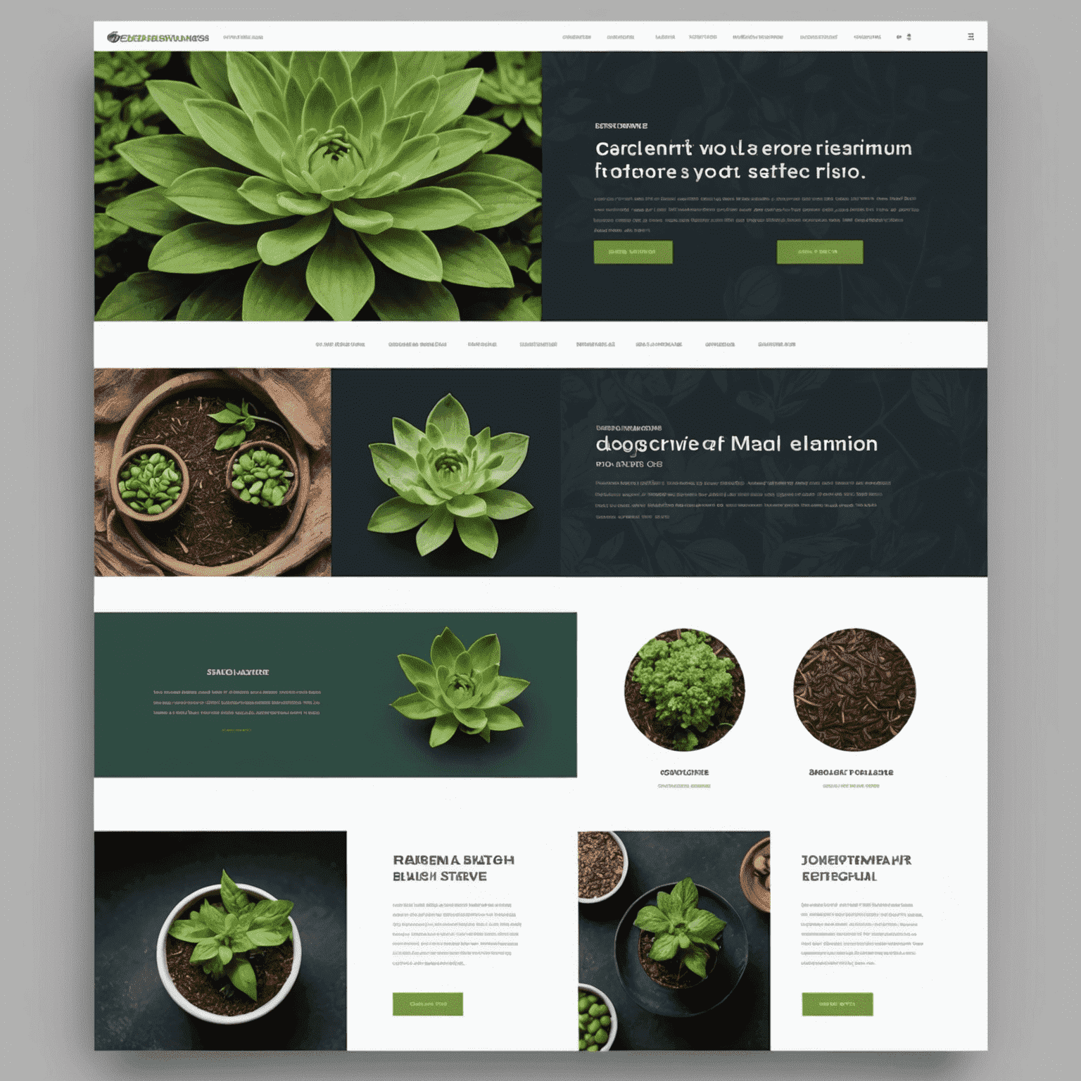 A visually stunning website layout with a harmonious color scheme, typography, and imagery that aligns with the brand identity.